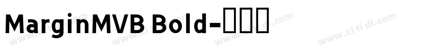 MarginMVB Bold字体转换